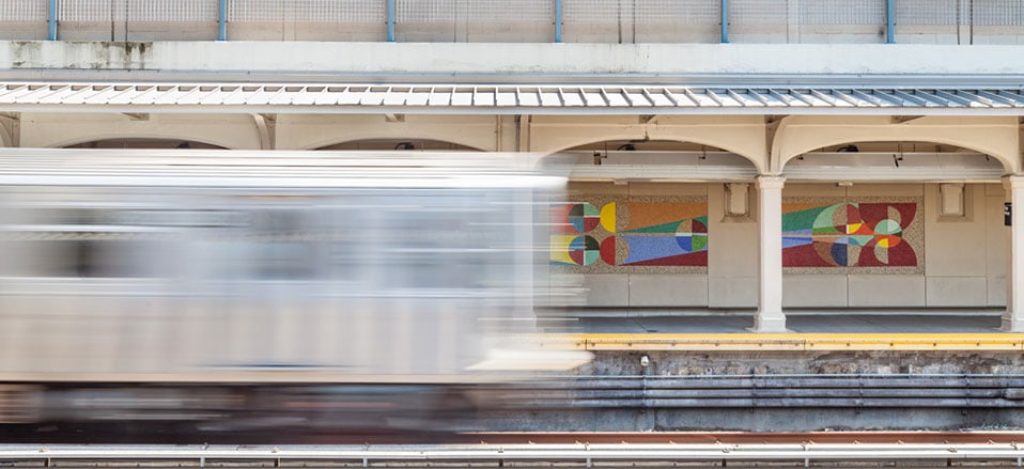 Eaom Ore-Giron - Bay Parkway Station. Eaom Ore-Giron - Bay Parkway Station.