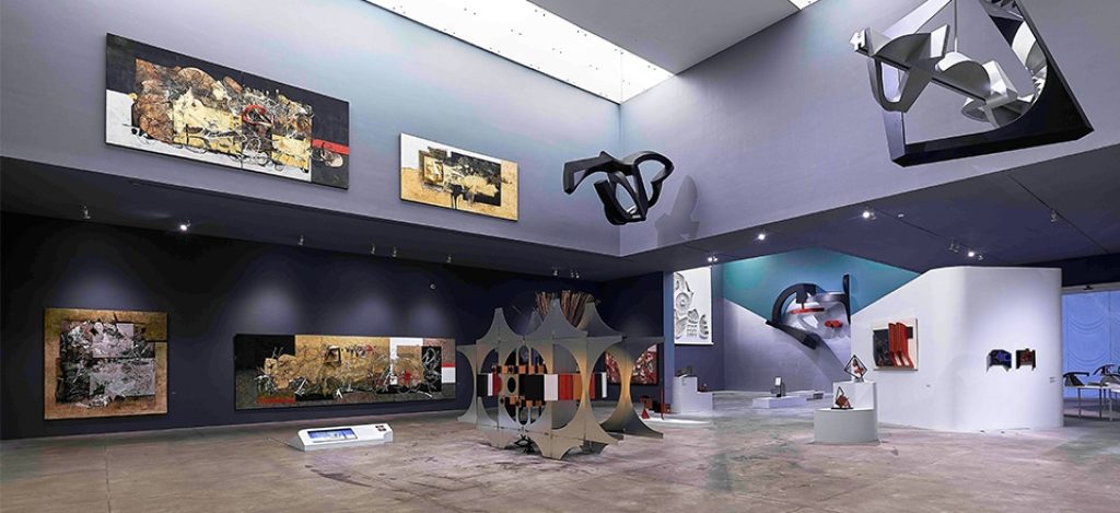 Manuel Felguérez - La máquina del deseo en MUAC. Manuel Felguérez - La máquina del deseo en MUAC.