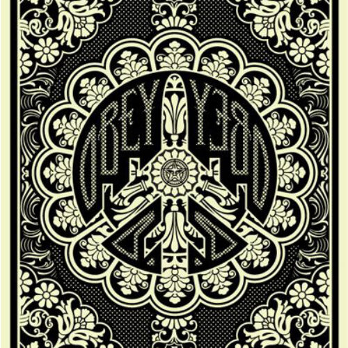 Peace Bomber Black, 2009 - Obey Shepard Fairey